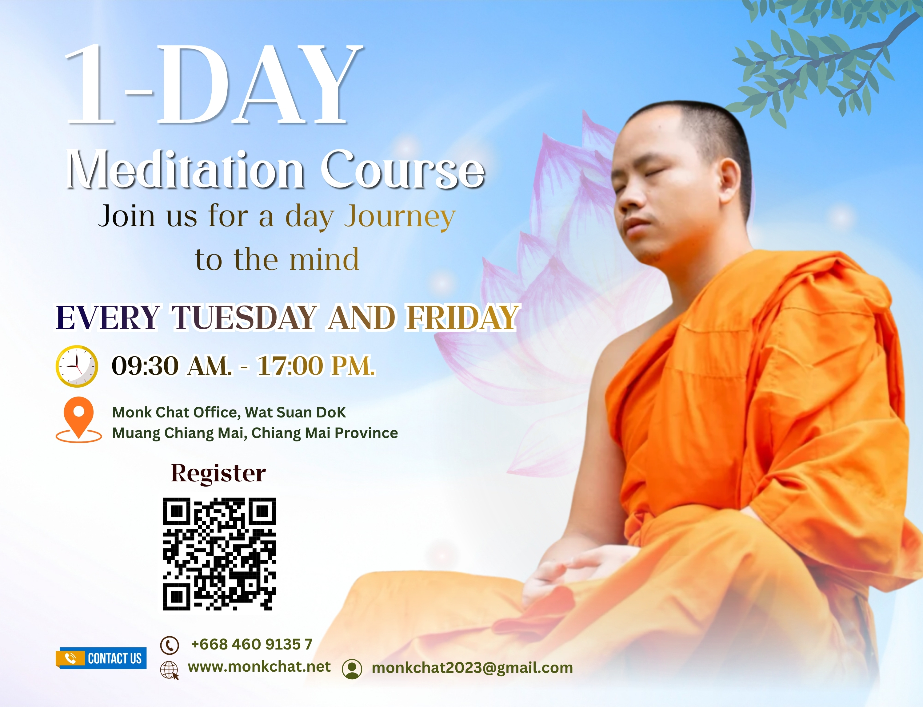 1 Day Meditation Retreat